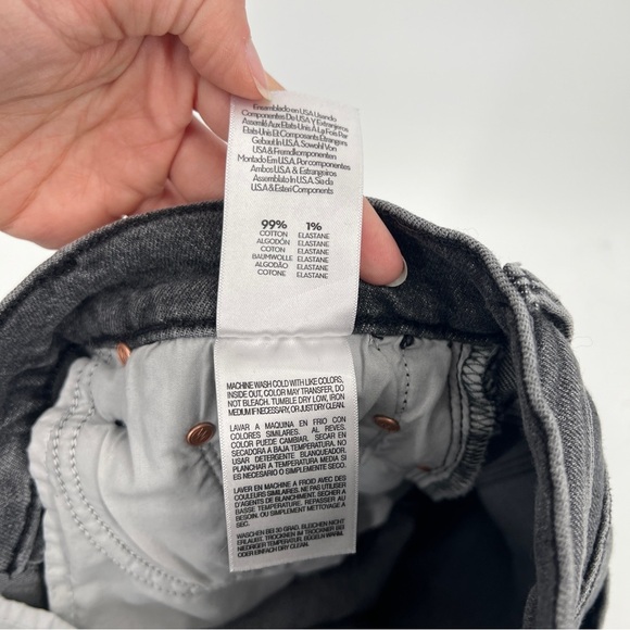 Mother The Weekender Dark Denim High Waist Flare Jeans in Wanted Black 30 NWT - Picture 11 of 12